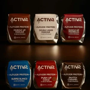 Alfajores de proteínas