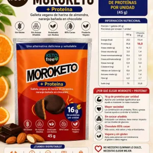Galleton de chocolate Keto Proteico